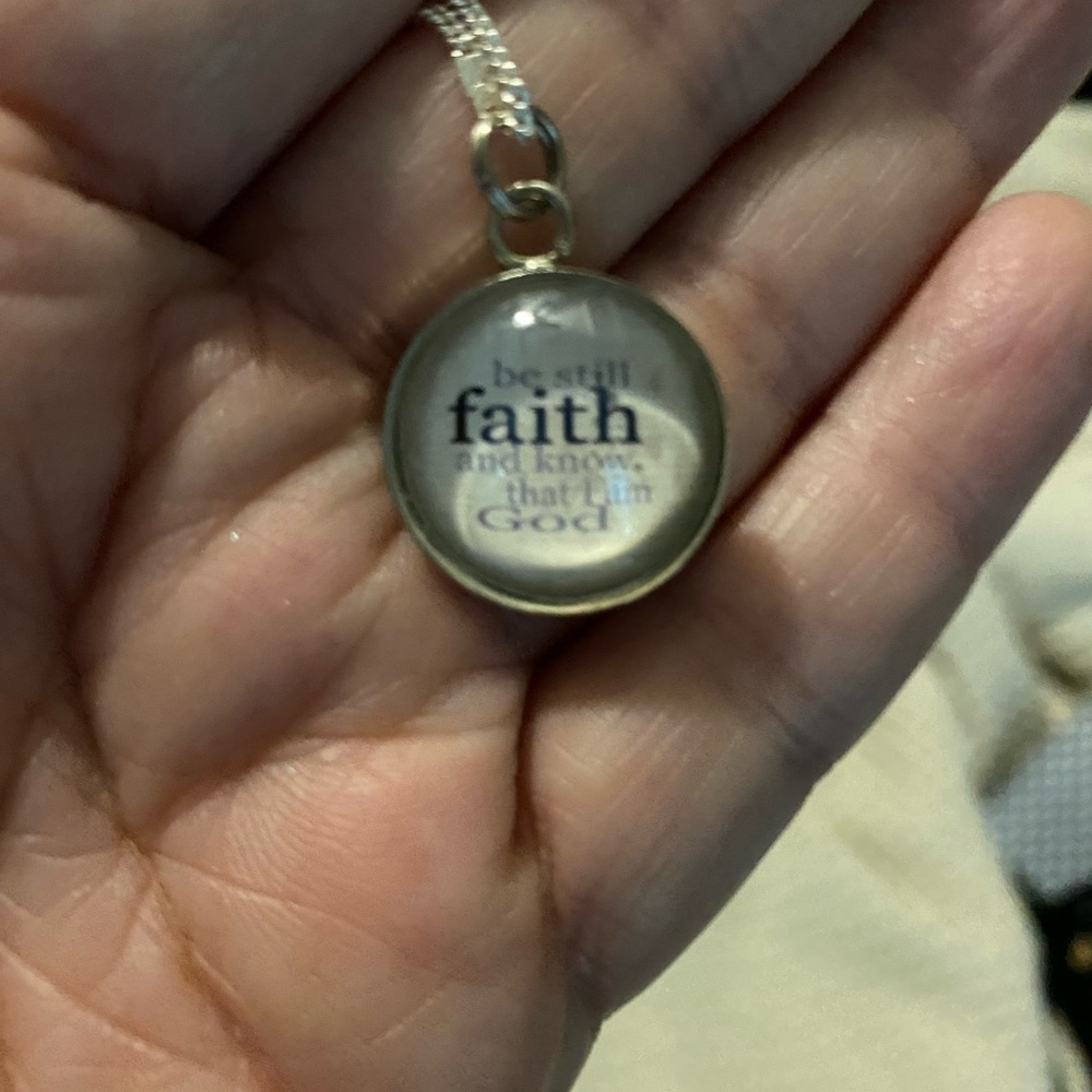 Faith necklace